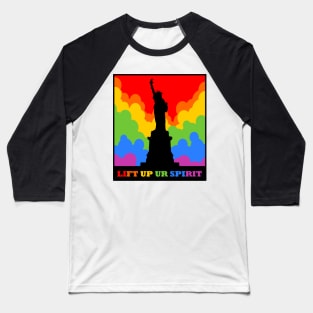 Lift Up Your Spirit Baseball T-Shirt